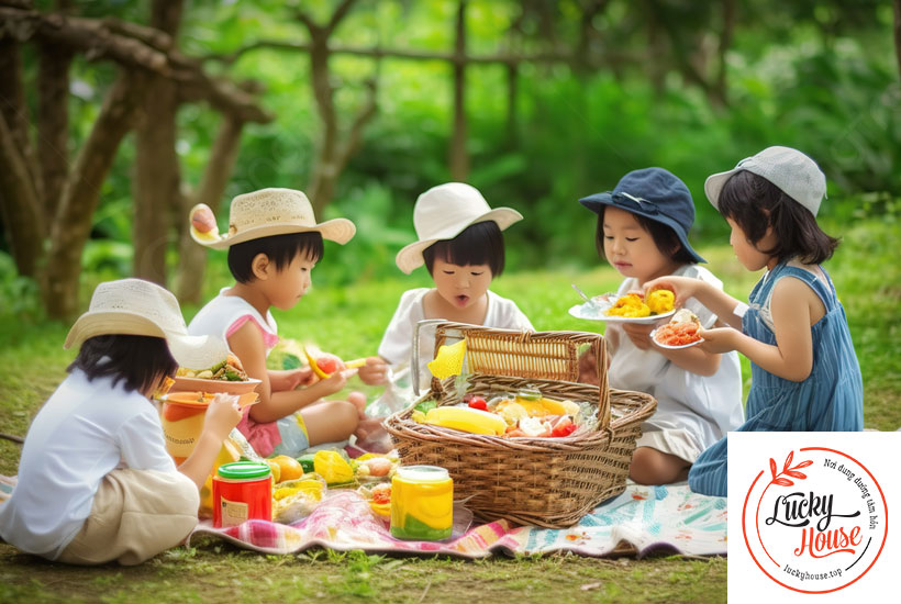 Lưu ý gì khi cho trẻ đi picnic gần Hà Nội