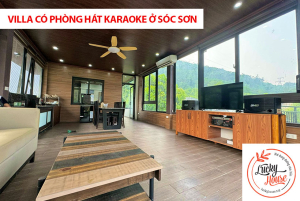 Lucky House Sóc Sơn, nơi bạn có thể hát karaoke thoải mái!