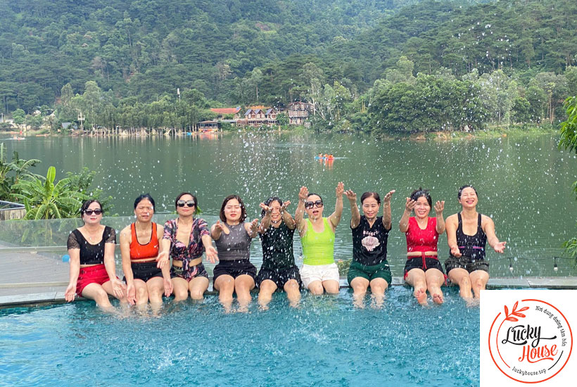 Lucky House Sóc Sơn: Trải nghiệm mùa thu bên rừng thông, cạnh hồ Đồng Đò